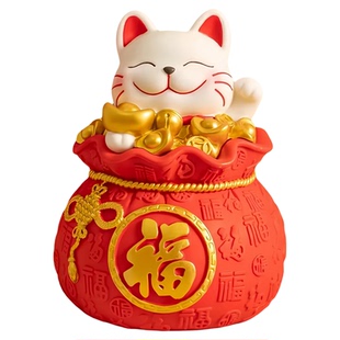 2025新款女孩高颜值存钱罐可进可出招财猫防摔大人免砸储蓄大容量