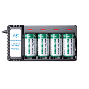 倍量1号充电电池燃煤气灶热水器多功能充电器D型一号usb1.2v镍氢