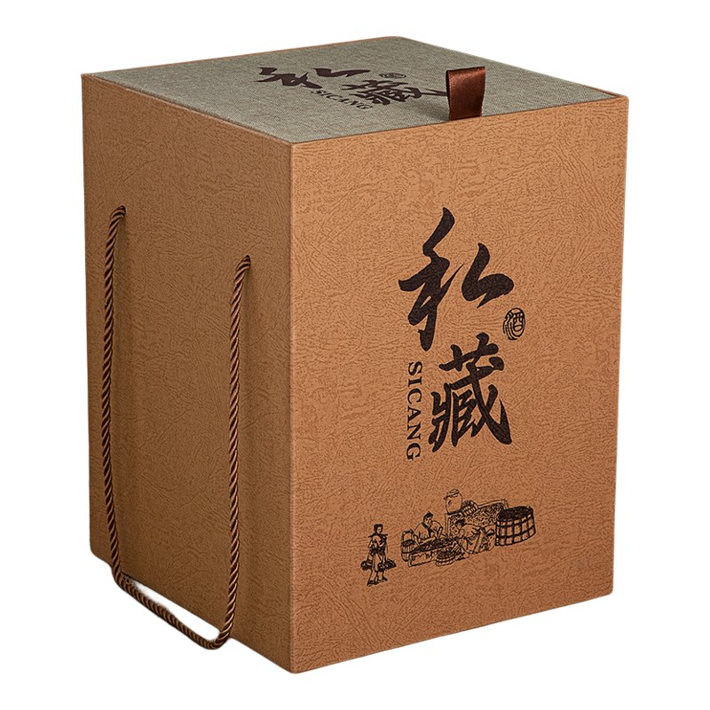 高温陶瓷酒坛高档礼盒全套包装