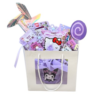 生日礼物女朋友diy创意玩偶零食抱抱桶惊喜礼盒花束包装材料套装