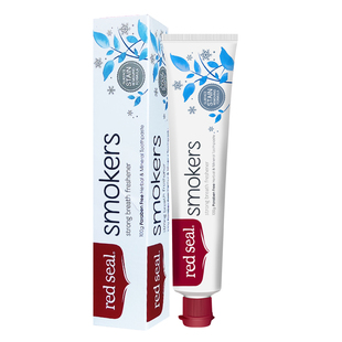 新西兰red seal红印牙膏蜂胶烟渍烟民烟牙祛黄亮白小苏打男士澳洲