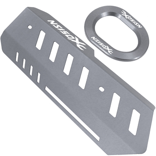 适用新大洲本田NS150XC改装排气管侧盖尾盖防磨保护罩装饰壳配件