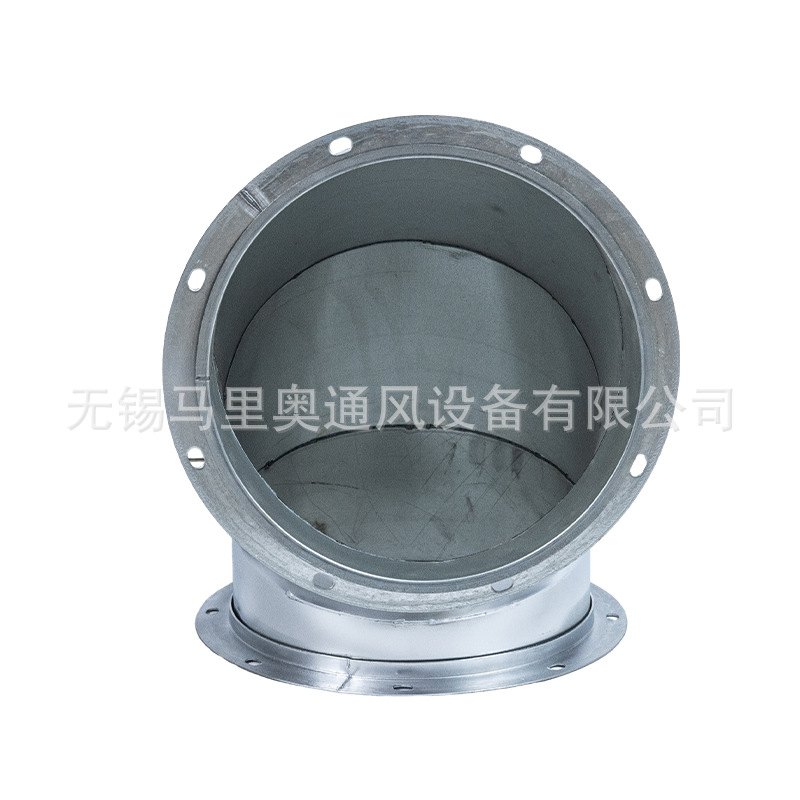 304不锈钢满焊风管弯头排风排烟管无缝弯头 镀锌风管弯头批发