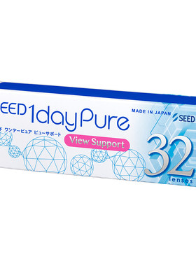SEED日本实瞳京樱近视渐进多焦隐形眼镜日抛32片舒适水润护眼官方