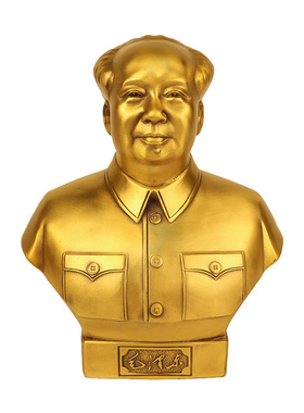 伟人像桌面摆件主席铜像