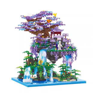 仙子阁积木女生高颜值仙气2025年新款十级地狱级难度玩具女孩子