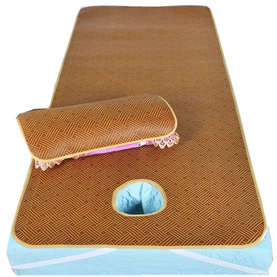 美容床凉席加厚透气夏季美容院用