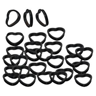 恋晴晾衣架皮圈配件手摇升降晾衣杆橡胶圈双杆凉衣架孔套心保护套