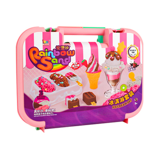 伦堡沙太空沙儿童食品级超轻粘土橡皮泥彩泥创意手工DIY玩具轮宝