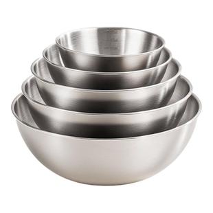 不锈钢料理盆厨房沙拉201凉拌菜专用盆碗和面洗米304食品级洗菜盆