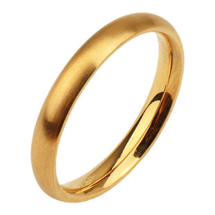 法式轻奢高级感小众设计vatage中古高宝色转运珠拉丝金属戒指女