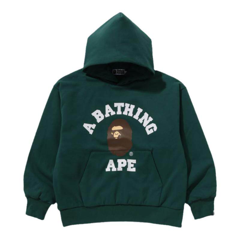 字母印花连帽卫衣BAPE