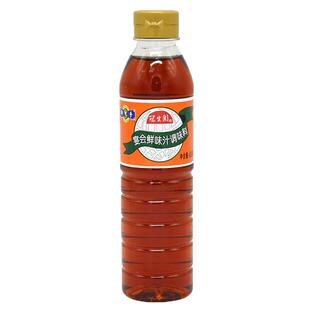 中华老字号 冠生园宴会鲜味汁厨房蒸鱼炒菜调味调味品430ml/瓶