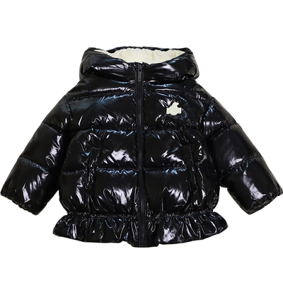宝宝羽绒服女童加厚防污免洗