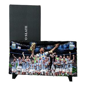 高档岩石摆件欧冠切尔西利物浦皇马阿根廷周边摆件装饰球迷礼物