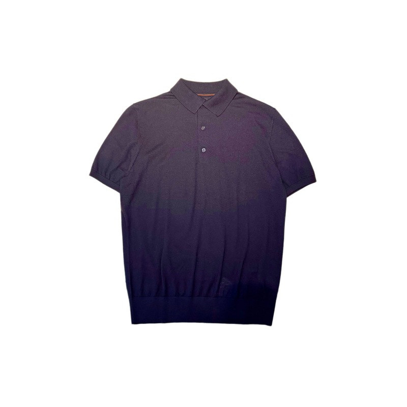 春秋夏男士超细纯羊毛短袖polo