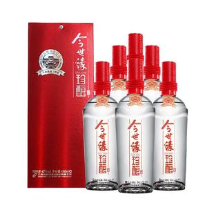 今世缘红珍酿42度480ml*6瓶整箱白酒送礼