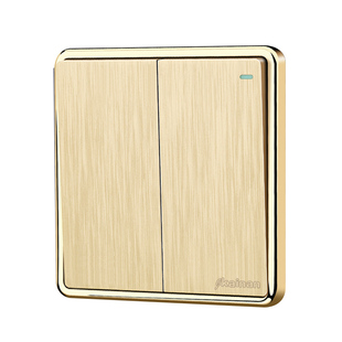 国际电工墙壁86型开关插座面板家用暗装5五孔插座带开关usb多孔插