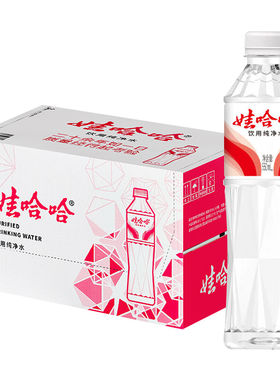 娃哈哈饮用纯净水550ml*24瓶