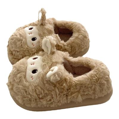 INS软萌可爱保暖包跟棉鞋女