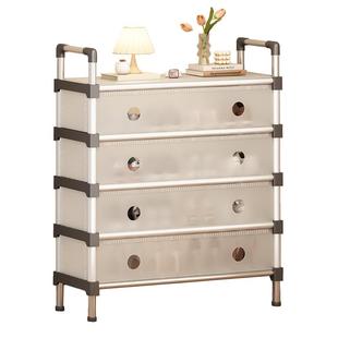 出租房用简易鞋柜多层家用入户门口收纳置物架宿舍楼道防尘鞋架子