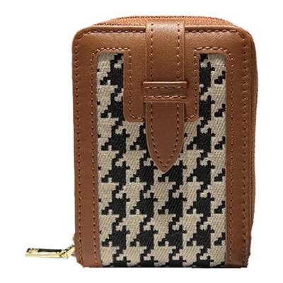 潮卡爆款千鸟格驾驶证二合一卡包