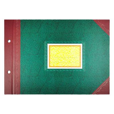 16开牛皮纸彩面账夹活页账本帐页