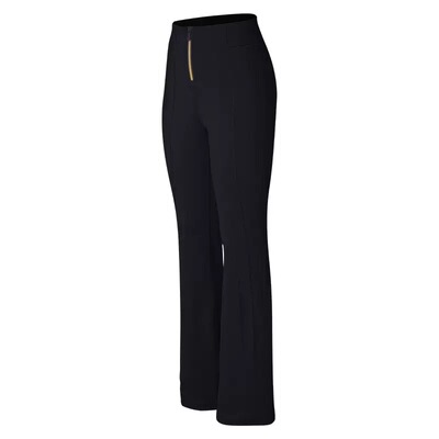 阔腿加绒瑜伽裤女高腰提臀喇叭裤