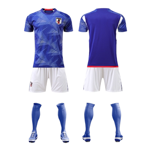 24日本队球衣国家队世界杯足球服套装男定制比赛训练队服儿童成人