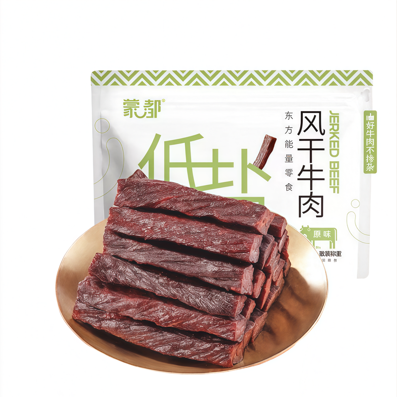 蒙都清真低盐低脂0添加风干牛肉