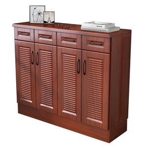 鞋柜家用门口多层大容量简约现代客厅木质玄关门厅柜实木鞋柜收纳