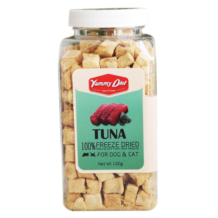 麦芽熊 雅美特冻干 猫零食鸡肉粒三文鱼金枪鱼冻干奖励肉干肉条