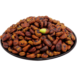 2袋绿心豌豆450g田亚军炒货袋装豆类炒蚕豆休闲零食品小吃办公室