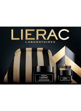 欧洲直邮Lierac丽蕾克黑金紧致套装（面霜+眼霜）淡纹奢养焕正品