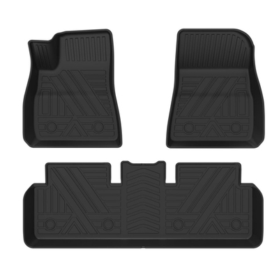 适用于2025特斯拉TESLA MODEL 3焕新版专用TPE橡胶后备箱垫脚垫右