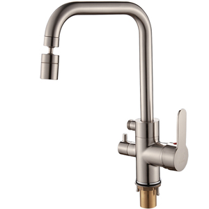 全铜七字龙头洗衣机洗碗池洗手盆