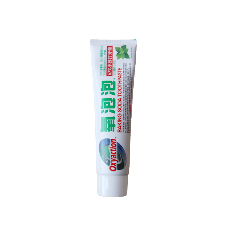 氧泡泡小苏打牙膏口腔盐防蛀美白