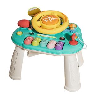 方向盘儿童婴儿车玩具挂件餐椅绷带3岁宝宝益智玩具仿真生日礼物