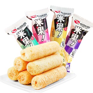 【怡味园】夹心米果60支酥脆能量棒糙米卷粗粮休闲零食办公室代餐