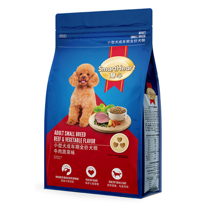 慧心狗粮小型犬成犬粮3kg 泰迪比熊博美小狗狗粮