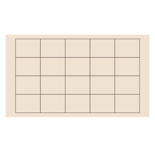 篆书专用纸毛笔书法国展作品纸练习纸峄山碑小篆千字文字帖隶书长方形格子毛边纸宣纸日课纸毛笔字篆体练字纸