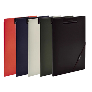 日本LIHIT LAB.喜利Smart Fit 多功能文件夹可折叠便携写字垫板大容量A4办公资料夹收纳用品