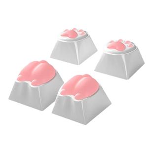 猫爪键帽单个十字可爱手感硅胶肉垫屁股柯基屁屁OEM高度女生创意