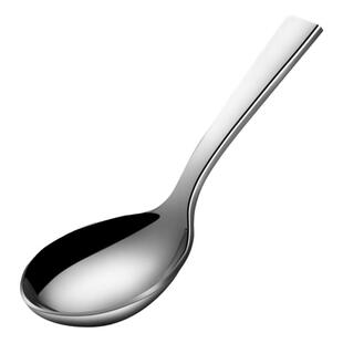 316不锈钢短柄汤勺饭盒勺子 成人学生用吃饭喝汤短款吃粥调羹汤匙