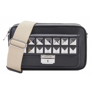 MICHAEL KORS 迈克·科尔斯 MK女包 女士扣铆钉相机包单肩包小号