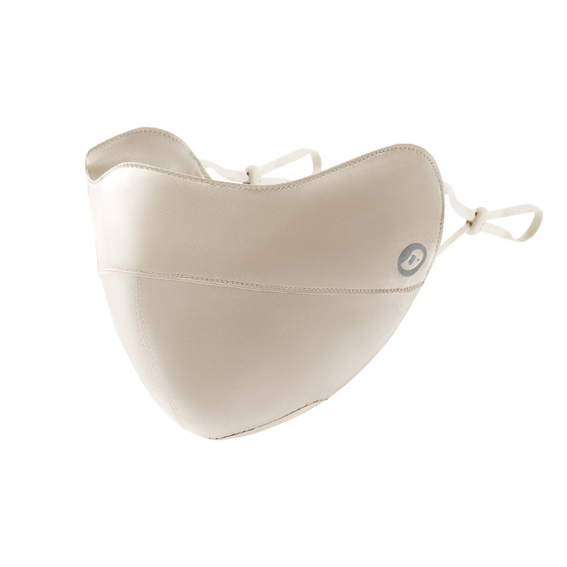 小野和子真丝防晒口罩防紫外线女桑蚕丝护眼角面罩全脸医美敏感肌