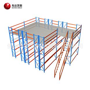 重型仓储仓库货架|仓库平台阁楼货架|货仓式货架