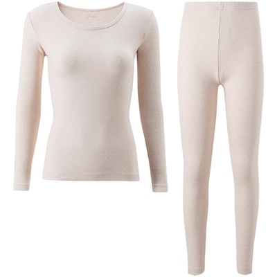 顶瓜瓜保暖内衣情侣弹力纯色