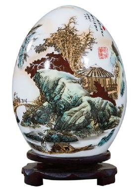 景德镇陶瓷器福蛋酒柜工艺摆件