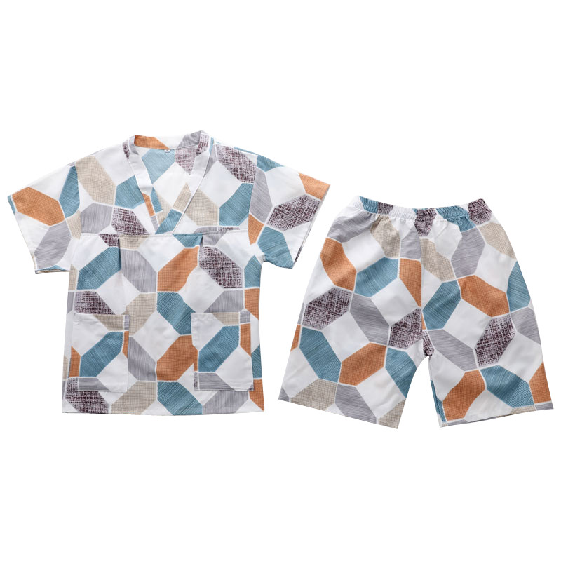 高档加肥加大300斤男女情侣韩版汗蒸服按摩服浴服胖人桑拿家居服